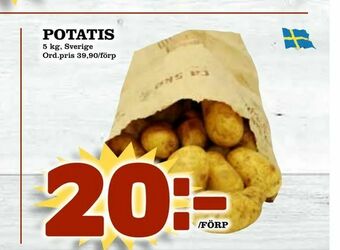 Din Mat Potatis erbjuda