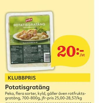 Hemköp Potatisgratäng erbjuda