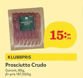 Hemköp Prosciutto Crudo erbjuda