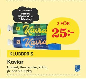 Hemköp Kaviar erbjuda
