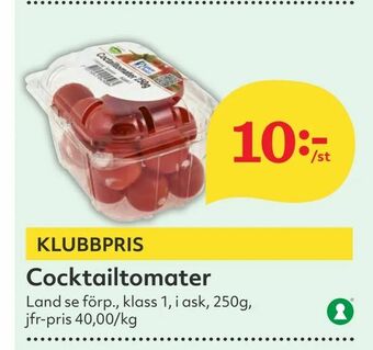 Hemköp Cocktailtomater erbjuda