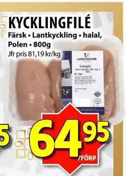 Matvärlden Tensta KYCKLINGFILÉ erbjuda