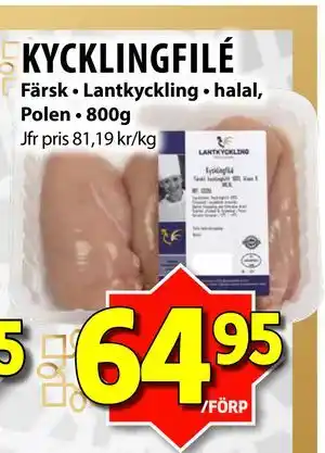 KYCKLINGFILÉ