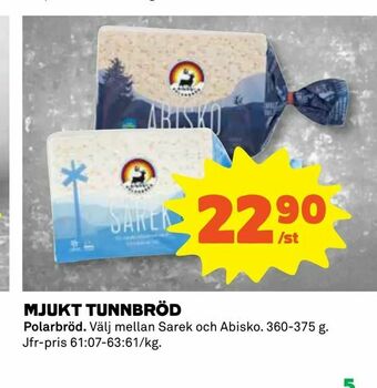 Coop Mjukt tunnbröd erbjuda