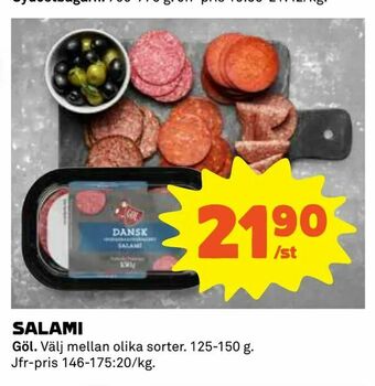 Coop Salami erbjuda