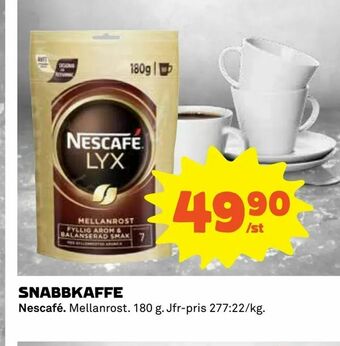 Coop Snabbkaffe erbjuda