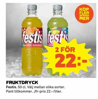 Coop Fruktdryck erbjuda
