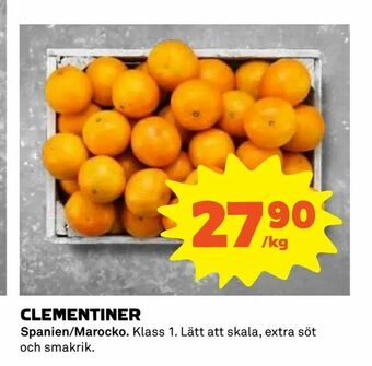 Coop Clementiner erbjuda