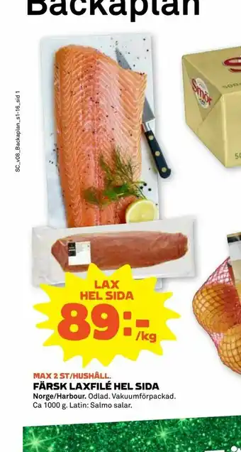 Stora Coop Lax hel sida erbjuda