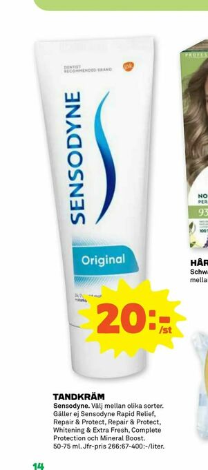 Stora Coop Tandkräm erbjuda