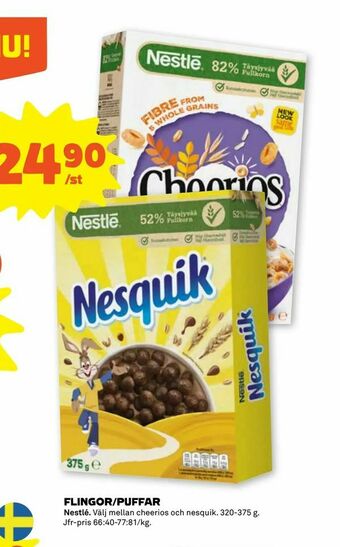 Stora Coop Flingor/puffar erbjuda