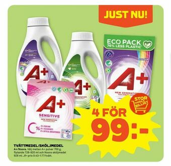 Stora Coop Tvättmedel/sköljmedel erbjuda