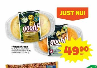 Stora Coop Färdigrätter erbjuda