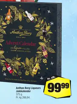 Calle Anthon Berg Liqueurs Julekalender erbjuda