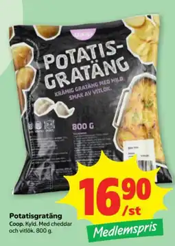 Stora Coop Coop potatisgratäng erbjuda