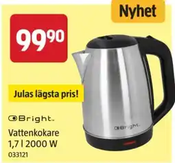 Jula Bright vattenkokare erbjuda