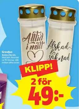 Stora Coop Gravljus erbjuda