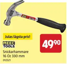 Jula MeeC Tools snickarhammare erbjuda