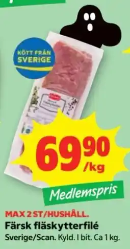 Stora Coop Färsk fläskytterfilé erbjuda