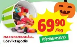 Stora Coop Lösvikttgodis erbjuda