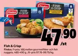 Stora Coop Findus Fish & Crisp erbjuda
