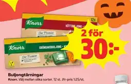 Stora Coop Knorr buljongtärningar erbjuda