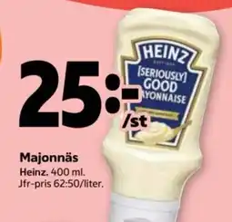 Stora Coop Heinz majonnäs erbjuda