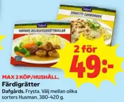 Stora Coop Husman färdigrätter erbjuda