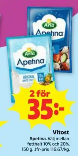 Stora Coop Arla Apetina erbjuda