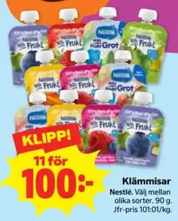 Stora Coop Nestlé Klämmisar erbjuda
