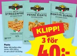 Stora Coop Zeta pasta erbjuda