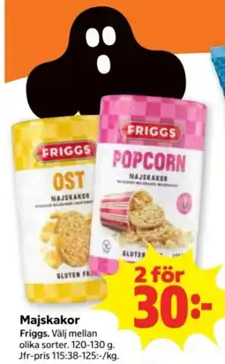 Stora Coop Friggs majskakor erbjuda