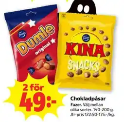 Stora Coop Fazer chokladpåsar erbjuda