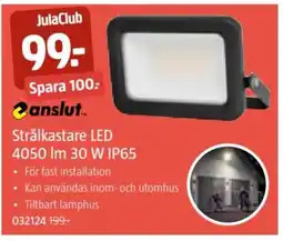 Jula anslut strålkastare led erbjuda