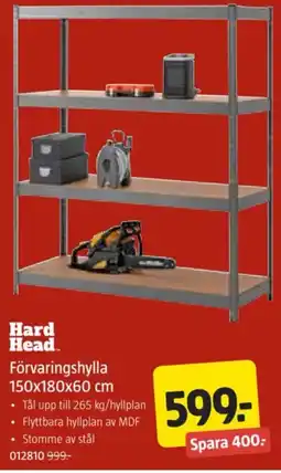 Jula Hard Head förvaringshylla erbjuda