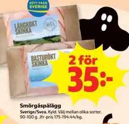 Stora Coop Svea smörgåspålegg erbjuda