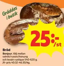 Stora Coop Gräddas bröd erbjuda