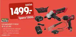 Jula MeeC Tools Garagepaket 6 delar erbjuda