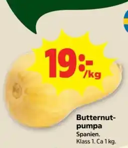 Stora Coop Butternut-pumpa erbjuda