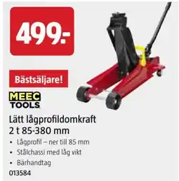 Jula MeeC Tools lätt lågprofildomkraft erbjuda