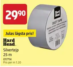 Jula Hard Head silvertejp erbjuda