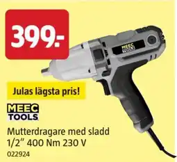 Jula Meec tools mutterdragare med sladd 1/2" erbjuda