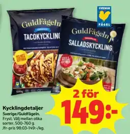Stora Coop Guldfågeln Kyckling erbjuda