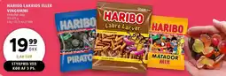 Scandinavian Park Haribo lakrids eller vingummi erbjuda