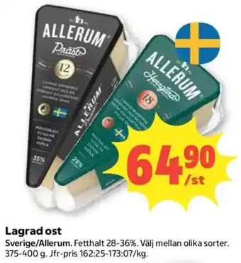 Allerum lagrad ost