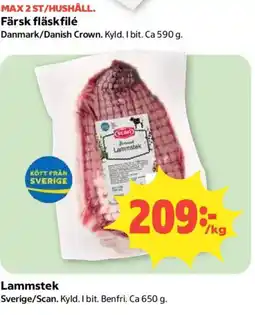 Coop Lammstek erbjuda