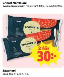 Coop Coop Spaghetti erbjuda