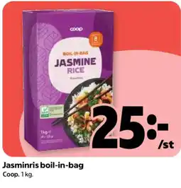Coop Coop jasminris boil-in-bag erbjuda