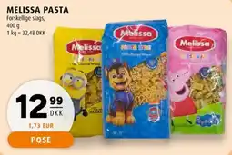 Scandinavian Park Melissa pasta erbjuda