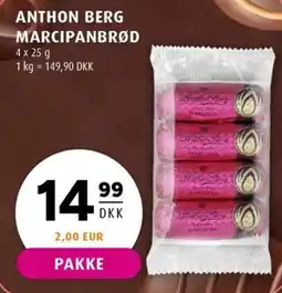 Scandinavian Park Anthon Berg marcipanbrød erbjuda
